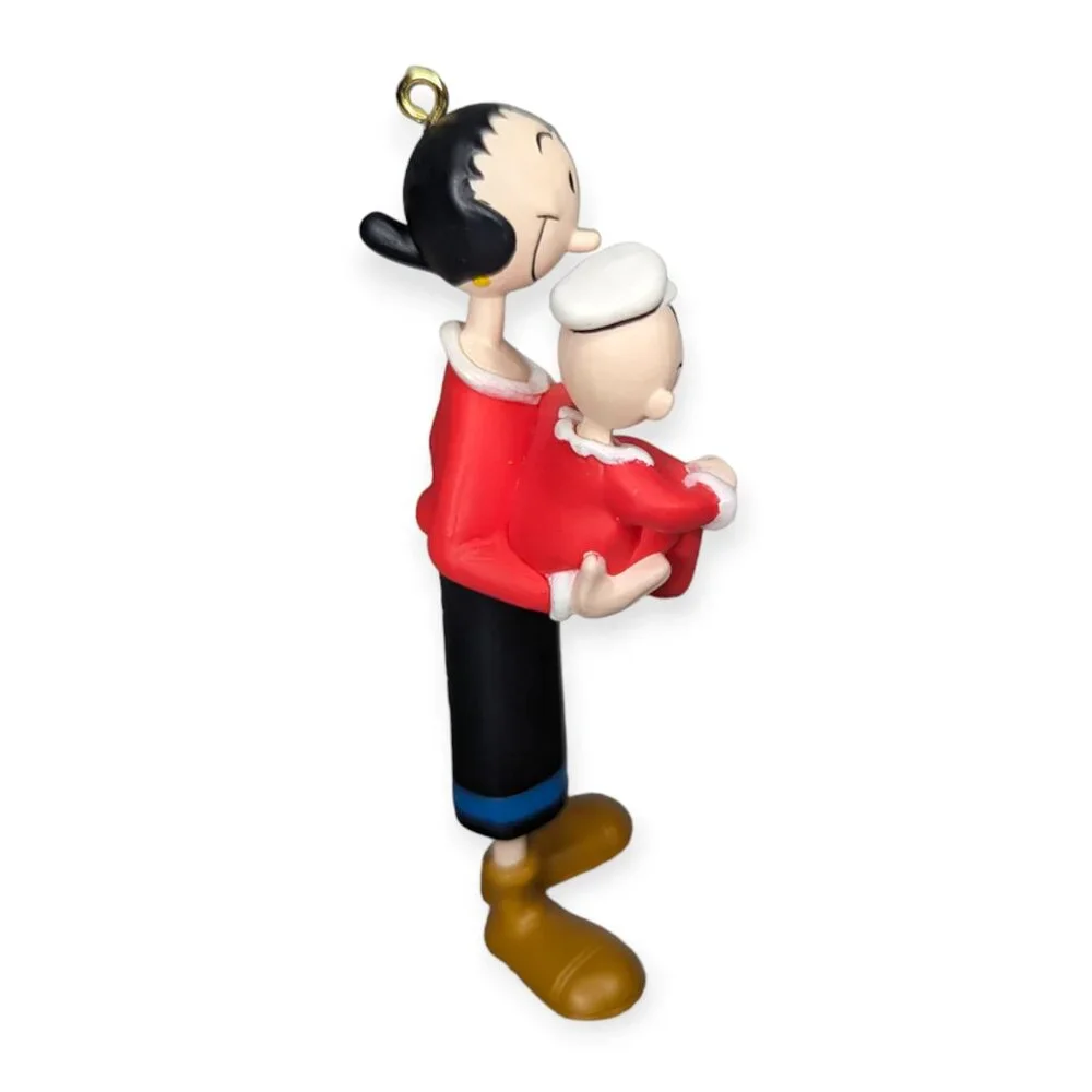 Vintage 1995 Hallmark Keepsake Ornament Olive Oyl & Swee' Pea